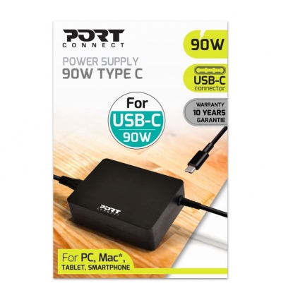 PORT CONNECT napájecí adaptér k ntb, 90W, USB-C