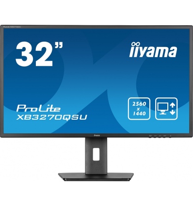32" iiyama XB3270QSU-B1:IPS,QHD,DP,HAS