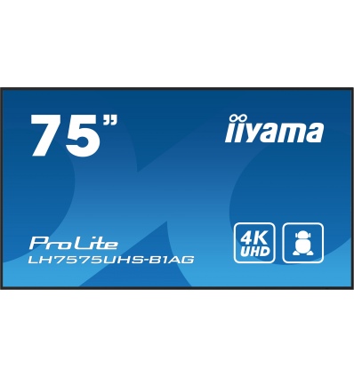 75" iiyama LH7575UHS-B1AG:IPS,4K,24/7,Android 11