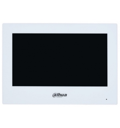 OPRAVENÉ - ROZBALENÉ - Dahua Bytový monitor IP 2-drát/ touch 7" 1024x600/ CZ menu/ bílý