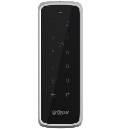 Dahua přístupová čtečka Wiegand/RS-485 - RFID 13,56MHz, kódová klávesnice, Bluetooth, IP55, OSDP