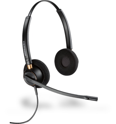 Plantronics EncorePro HW520, Binaural Headset, Noise-Cancelling