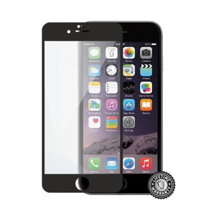 Screenshield APPLE iPhone 6 Plus / 6S Plus Tempered Glass protection (full COVER black)