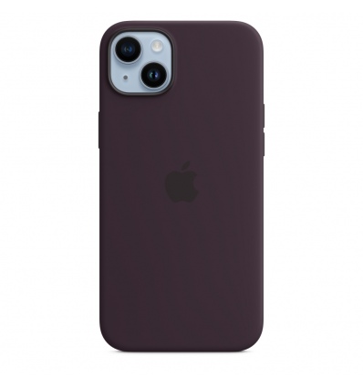 iPhone 14+ Silicone Case with MS - Elderberry