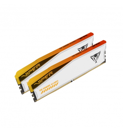 Patriot Viper Elite 5 TUF/DDR5/32GB/6600MHz/CL34/2x16GB/RGB/White