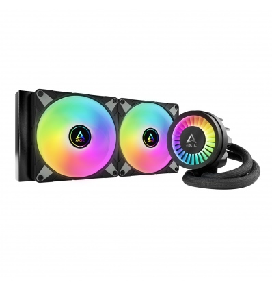 ARCTIC Liquid Freezer III - 280 A-RGB (Black) : All-in-One CPU Water Cooler with 280mm radiator and