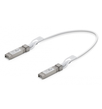 Ubiquiti UC-DAC-SFP+, UniFi SFP DAC Patch Cable, 0,5m, 10Gbps, bílý