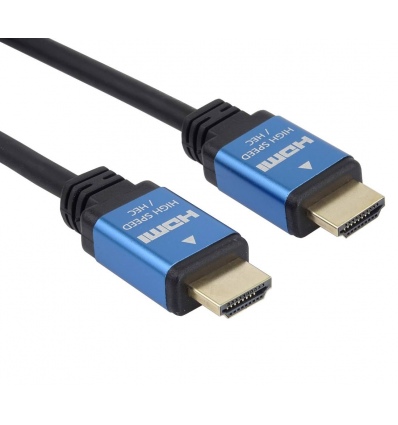 PremiumCord Ultra kabel HDMI 2.0b kovové, 1,5m