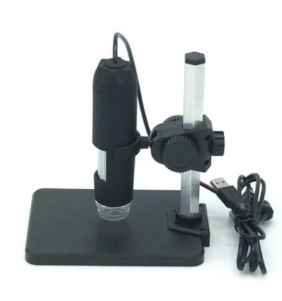 W-star Digitální mikroskop DM1000H, 1000x, FHD, přísvit W10, stativ, černá, USB