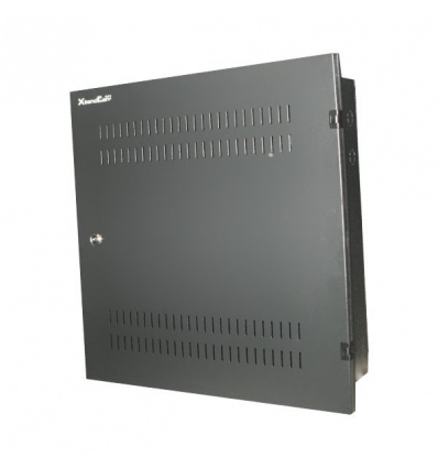 XtendLan Rozvaděč 530x130x550, šedý, uchycení pro zařízení 19" (2U + 4U), do zdi