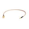 pigtail 25cm RG316 MMCX přímý - RSMA female (pin)
