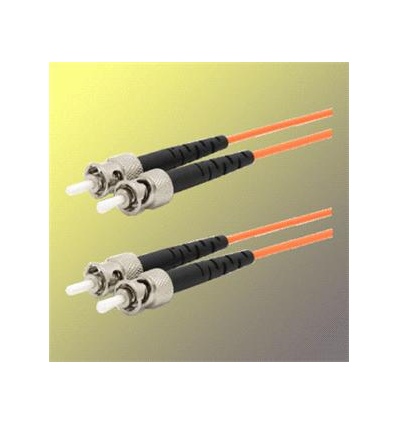 Optický patchkabel duplex ST-ST, 50/125 um MM, 10m, OM2