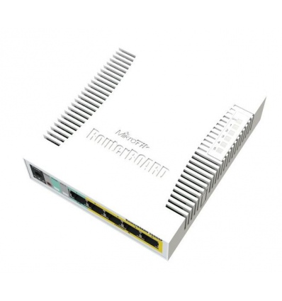 Mikrotik Cloud Smart Switch CSS106-1G-4P-1S (RB260GSP), 5x 1G, 1x SFP, PoE switch