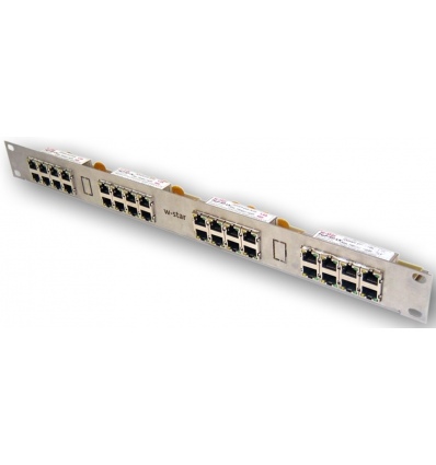 W-Star Police pro 4ks Power Panel 4 port LX do 19" Rack, WSDR19PWP8LX