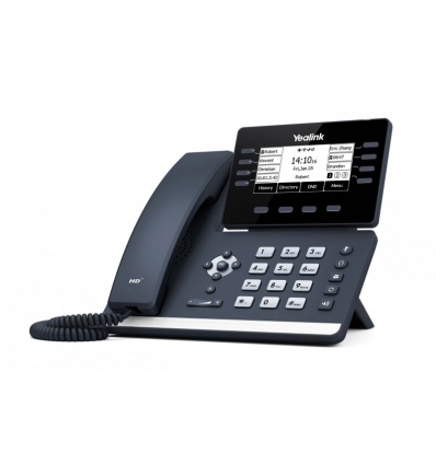 Yealink SIP-T53W IP. Tel., PoE, 3,7 bar. LCD, 8 prog. tl