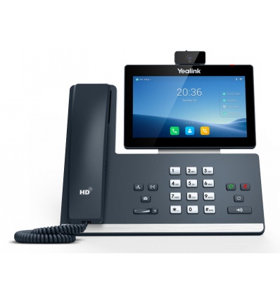 Yealink SIP-T58W SIP telefon s kamerou, Android, PoE, 7" bar. dot. LCD, GigE