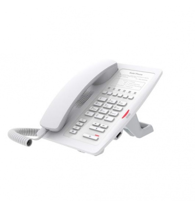 Fanvil H3 hotelový SIP bílý telefon, 2SIP, bez displ., progr. tl., USB, PoE