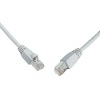 SOLARIX patch kabel CAT5E SFTP PVC 0,5m šedý snag proof