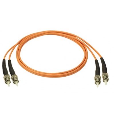 Optický patchkabel duplex ST-ST, 50/125 um MM, 0,5 m, OM2