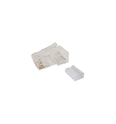 Konektor RJ45 CAT6 UTP 8p8c pro drát,100ks