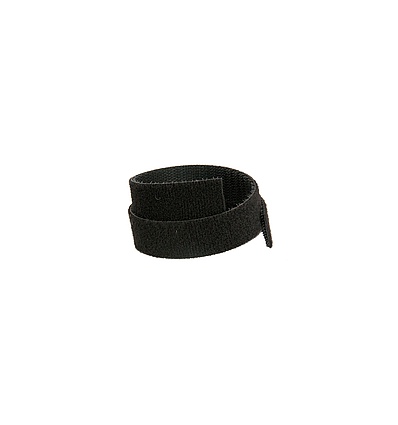 Oboustranný suchý zip Solarix,šířka 10mm,25m,černý