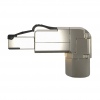 Konektor MPTL 90° RJ45 CAT6A STP samořezný SXRJ45-6A-STP-BK-SA-U