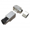 Konektor MPTL 90° RJ45 CAT6A STP samořezný SXRJ45-6A-STP-BK-SA-U