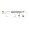 Zyxel GS1008-HP, 8 Port Gigabit PoE+ unmanaged desktop Switch, 8 x PoE, 60 Watt