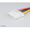 Adaptér SATA na 4pin Molex - 15 cm 2 ks