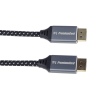 PremiumCord DisplayPort 1.4 přípojný kabel, kovové a zlacené konektory, 2m