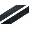 Oboustranný suchý zip Solarix,šířka 10mm,25m,černý