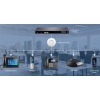 Grandstream WP820 WiFi IP tel., 2,4" bar. displ., 2SIP úč., video, BT, Micro USB, Handover