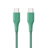 ER POWER kabel USB-C/C GRS 60W 120cm zelený