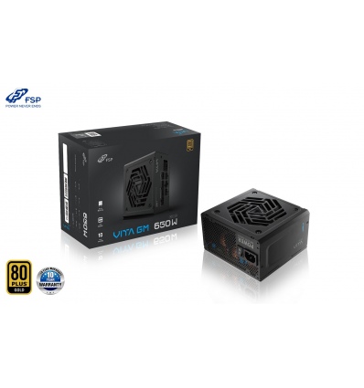 FSP VITA GM/650W/ATX 3.1/80PLUS Gold/Modular/Retail