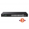 Tenda TEG1128P-24-410W PoE+ Gigabit switch 24x 1Gb/s PoE+ 802.3af/at + 2x SFP + 2x RJ45, 370W, Rack