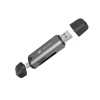Čtečka karet Natec SCARAB 3 USB-A + USB-C 3.1 GEN 1/microSD/microSDHC/microSDXC/SD/SDHC/SDXC/T-Flash
