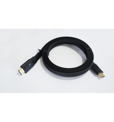 TB HDMI Kabel v 2.1 flat black 2m