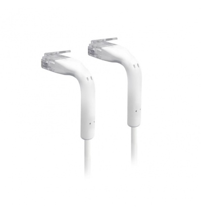 Ubiquiti U-Cable-Patch-RJ45-50, 0,1m (0,22 s konektory), Cat6, bílý (50ks)