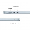 Apple MacBook Air 15"/M4/15,3"/2880x1864/24GB/512GB SSD/M4/Sequoia/Sky Blue/1R