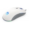 Endorfy GEM Plus/Herní/Optická/Pro praváky/19 000 DPI/Drátové USB-A/Bílá