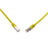 SOLARIX 10G patch kabel CAT6A SFTP LSOH 7m,žlutý
