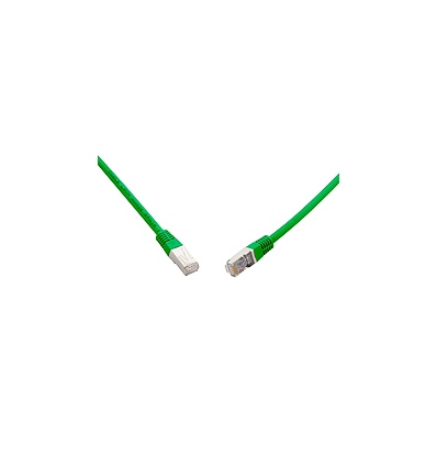 SOLARIX 10G patchkabel CAT6A SFTP LSOH 5m,zelený