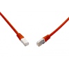 SOLARIX 10G patchkabel CAT6A SFTP LSOH 3m,červený