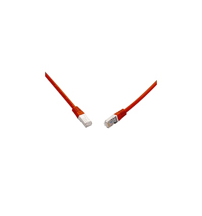 SOLARIX 10G patchkabel CAT6A SFTP LSOH 5m,červený