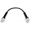 Ubiquiti U-Cable-Patch-RJ45-BK-50, Ethernet Patch Kabel, 0,1m (0,22m s konektory),Cat6, černý (50ks)