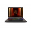 MSI Vector/16 HX AI A2XWHG-411XCZ/U7-255HX/16"/WUXGA/16GB/1TB SSD/RTX 5070Ti/bez OS/Gray/2R