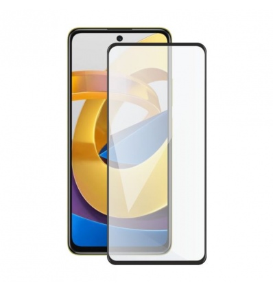 Screenshield XIAOMI POCO M4 Pro 5G (full COVER black) Tempered Glass Protection