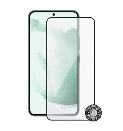 Screenshield SAMSUNG S906 Galaxy S22+ 5G (full COVER black) Tempered Glass Protection