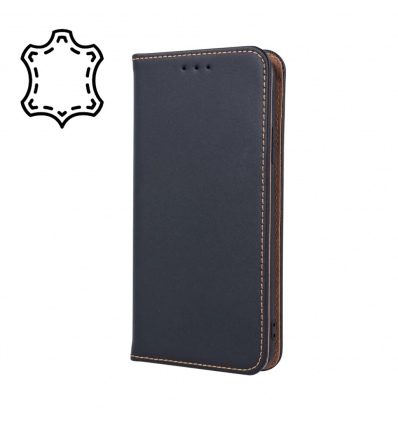 Cu-Be Luxusní kožené pouzdro Xiaomi Redmi Note 14 5G Black