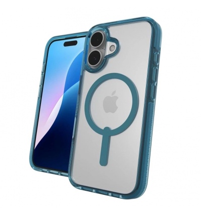 ZAGG kryt Santa Cruz Snap Apple iPhone 16 Plus Retro modrá